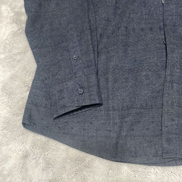 Birch Black Heavyweight Button-Down Shirt - Picture 4 of 4
